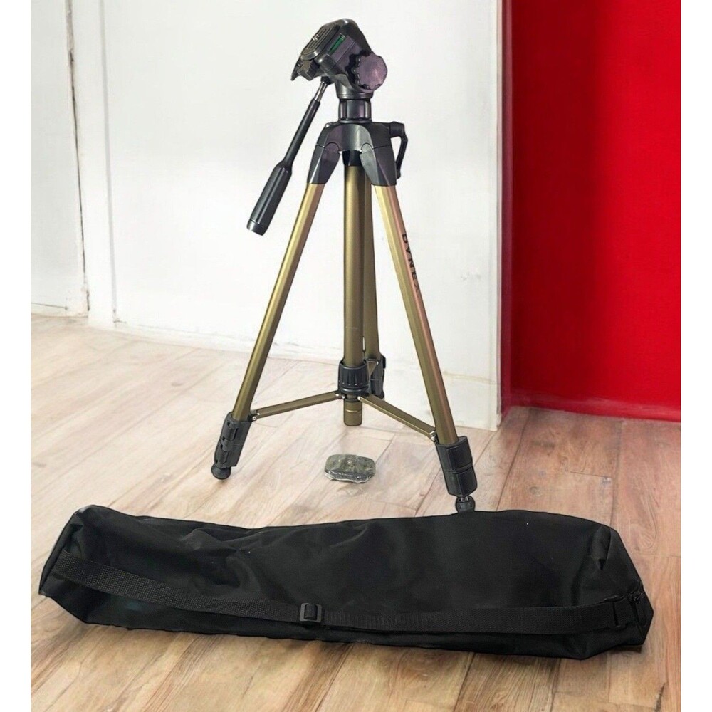 Dynex Series 60" Universal Tripod + Carrying Case + Quick Release Plate DX-TRP60